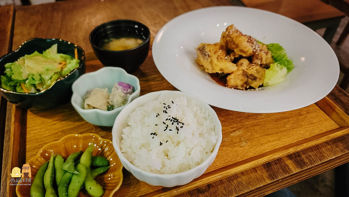 日式定食,南京復興美食,定食,無招牌,小巨蛋,和風炸雞